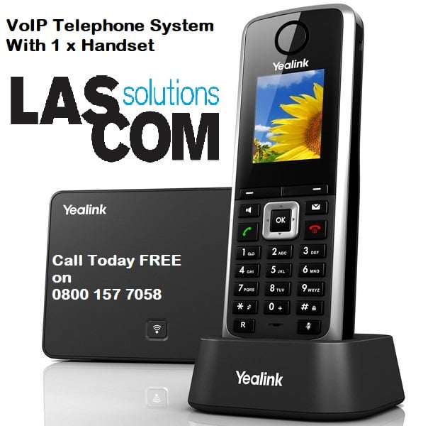 VoIP Telephone System With 1 Handset